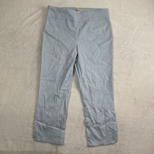 NWOT‎ Van Heusen Stretch Extensible Blue Dress Pants Women's 6